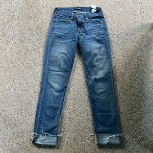 Banana Republic, Girlfriend Jeans, size 25, Medium Wash